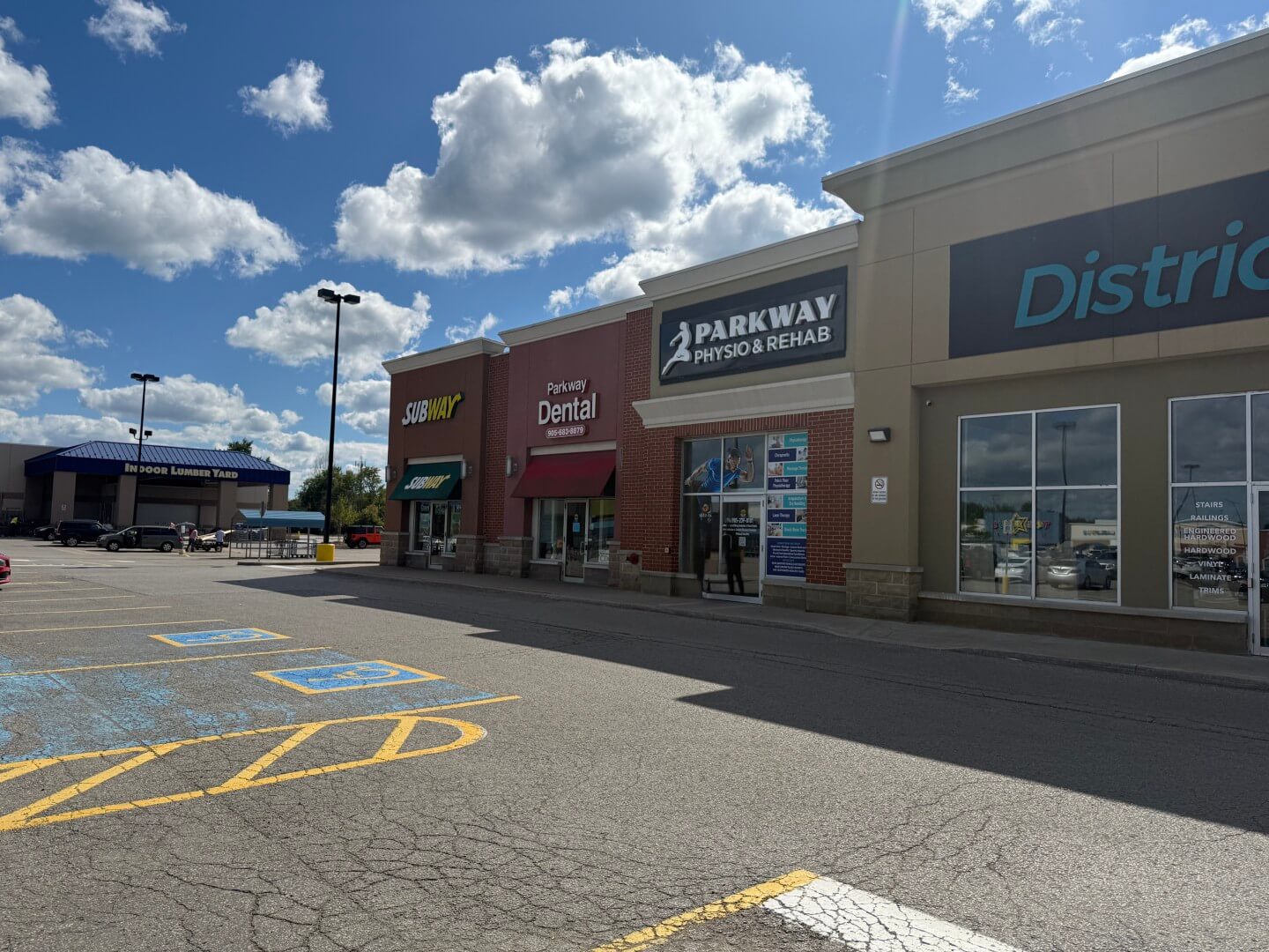 parkway physio and rehab exterior